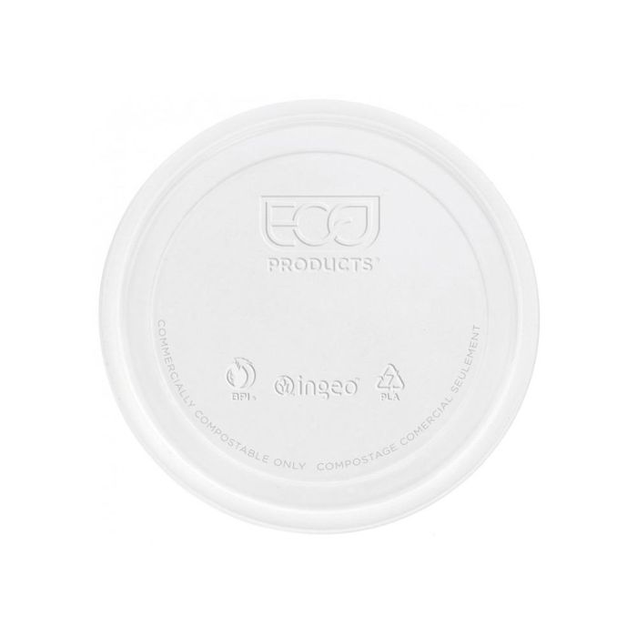 Tapa De Plastico Biodegradable Para Vaso De 290 Cc Paquete De 100 Unidades 1