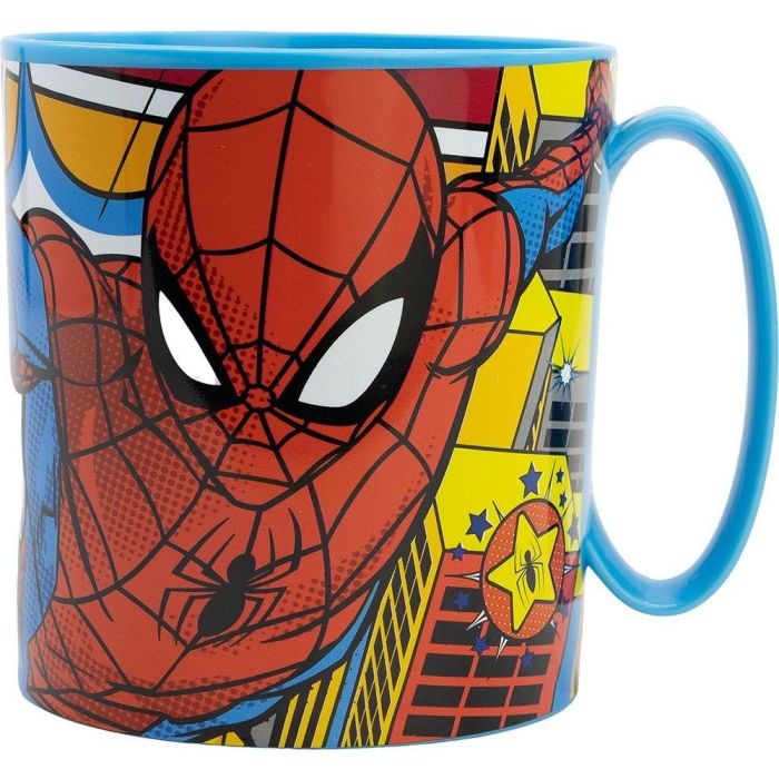 Spiderman Taza Micro CZ11396 350 ml Plástico Libre de BPA Apto Microondas Licencia Marvel 1 Spiderman Taza Micro CZ11396 350 ml Plástico Libre de BPA Apto Microondas Licencia Marvel 1