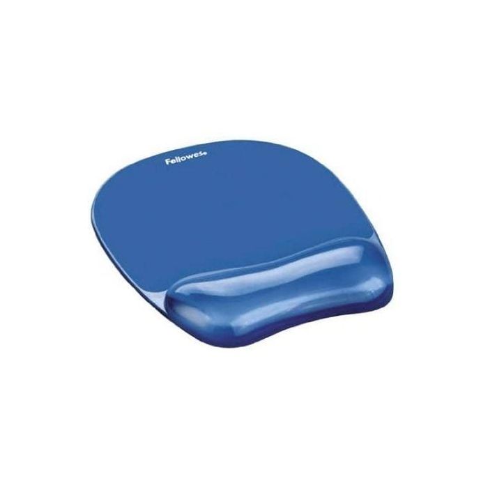 Fellowes Alfombrilla Con Reposamuñecas Gel Azul 2 Fellowes Alfombrilla Con Reposamuñecas Gel Azul 2