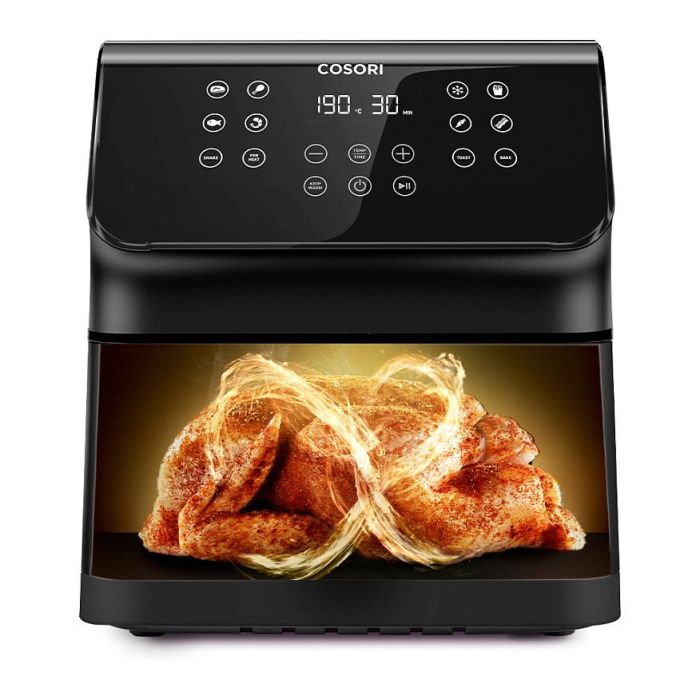 Cosori Premium II Chef Edition Freidora de Aire Caliente 6.2L, 1700W, 12 Programas (Freír, Asar, Hornear, Deshidratar), Color Negro 2