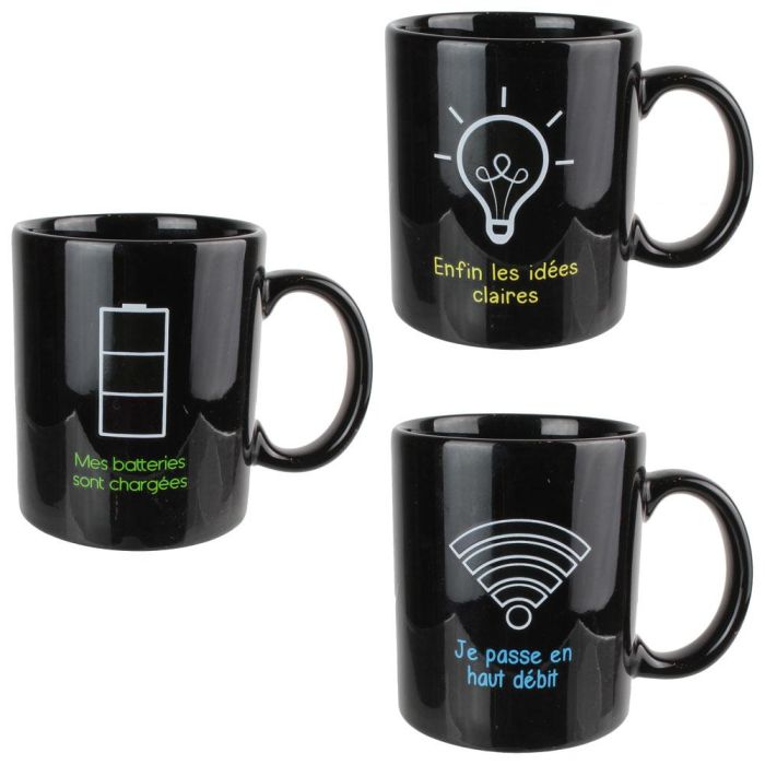 The Concept Factory Mug Cambio Color Con Calor Wifi, Bombilla, Pila 2