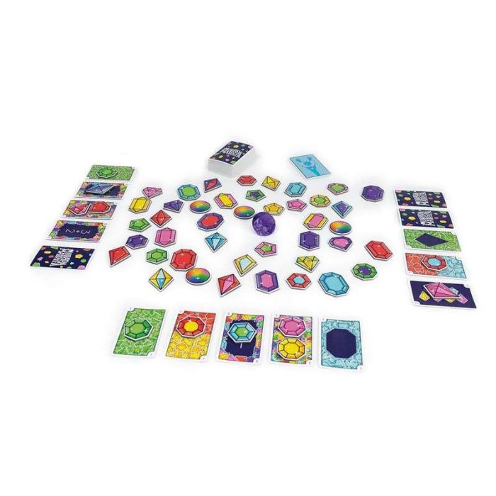 Mercurio Juego La Morada Maldita. Juego De Agudeza Visual Con 109 Cartas Y 65 Gemas 1