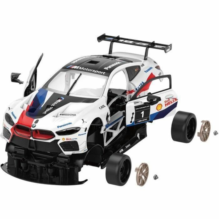 TURBO CHALLENGE TUR1731254798736 Coche Teledirigido BMW M8 GTE Blanco Escala 1/18 Fácil Montaje 3 TURBO CHALLENGE TUR1731254798736 Coche Teledirigido BMW M8 GTE Blanco Escala 1/18 Fácil Montaje 3