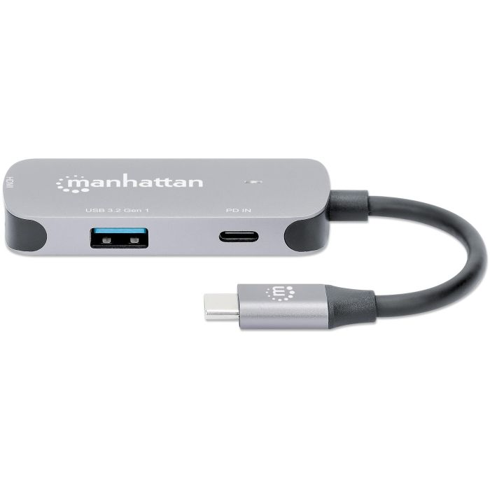 MANHATTAN 3-in-1 Dock USB-A/USB-C PD 4K60 HDMI USB USB-C PD 6 MANHATTAN 3-in-1 Dock USB-A/USB-C PD 4K60 HDMI USB USB-C PD 6