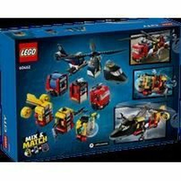 Lego 60462 City Helicóptero, camión de bomberos y submarino modular - Juguete para niños de 7 años 1 Lego 60462 City Helicóptero, camión de bomberos y submarino modular - Juguete para niños de 7 años 1