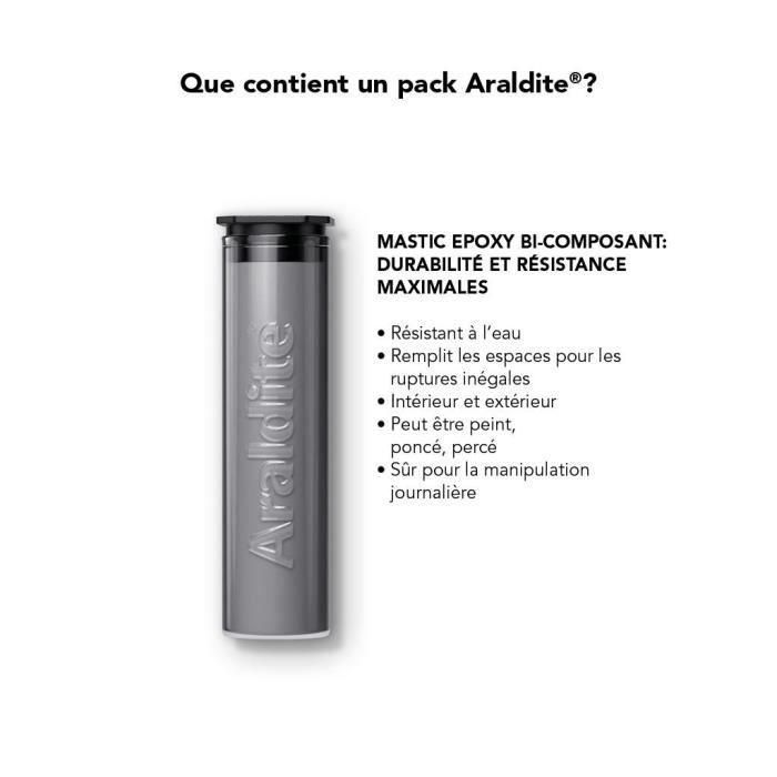 Araldite ARA1685558351934 Pasta Reparadora Epoxi 50 g – Ideal para Reparaciones y Rellenos 1 Araldite ARA1685558351934 Pasta Reparadora Epoxi 50 g – Ideal para Reparaciones y Rellenos 1