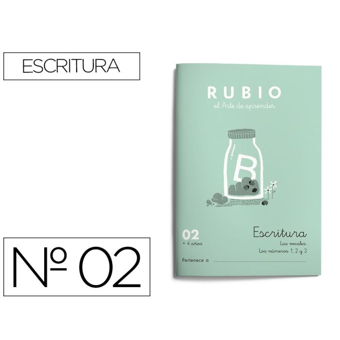 Cuaderno Rubio Caligrafia Nº 02