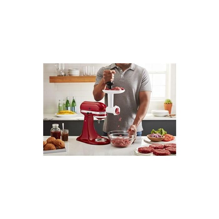 Kitchenaid 5KSMFGA Accesorio Picadora de Carne para Triturar Carne, Pescado, Verduras, Queso y Pan para Hamburguesas, Croquetas, Patés 2
