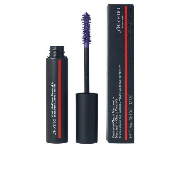 Shiseido #04 CONTROLLED CHAOS Mascaraink Máscara Pestañas Volumen y Longitud 24H Anti-Grumos Emerald Energy 11.5ml 2