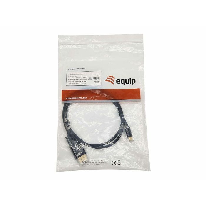 EQUIP CABLE USB-C A DISPLAYPORT 1.2 MACHO MACHO 1M 4K/60Hz 4 EQUIP CABLE USB-C A DISPLAYPORT 1.2 MACHO MACHO 1M 4K/60Hz 4