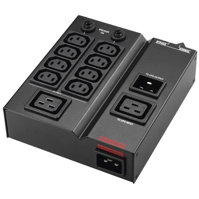 PowerWalker MBS/PDU IEC Conmutador Bypass Mantenimiento Externo & Distribución Energía 1-3kVA 16A 208-240V Negro PowerWalker MBS/PDU IEC Conmutador Bypass Mantenimiento Externo & Distribución Energía 1-3kVA 16A 208-240V Negro