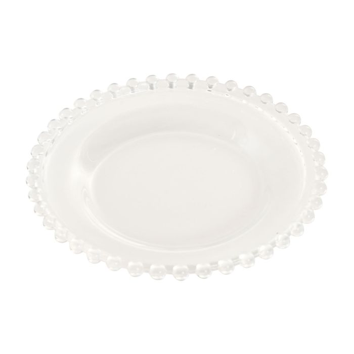 Plato Basicos DKD Home Decor Transparente 15.6 x 1.7 x 15.6 cm 1 Plato Basicos DKD Home Decor Transparente 15.6 x 1.7 x 15.6 cm 1