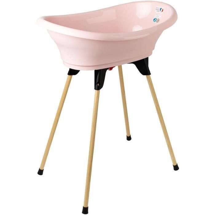 THERMOBABY TUB KIT VASCO Rosa empolvado: bañera + pies + manguera de desagüe 4 THERMOBABY TUB KIT VASCO Rosa empolvado: bañera + pies + manguera de desagüe 4
