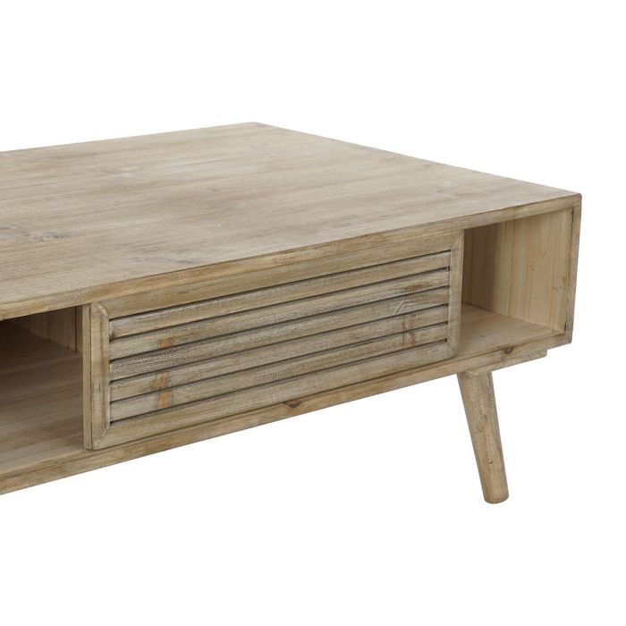 Mesa Centro Alpino DKD Home Decor Natural 59 x 38 x 99 cm 4