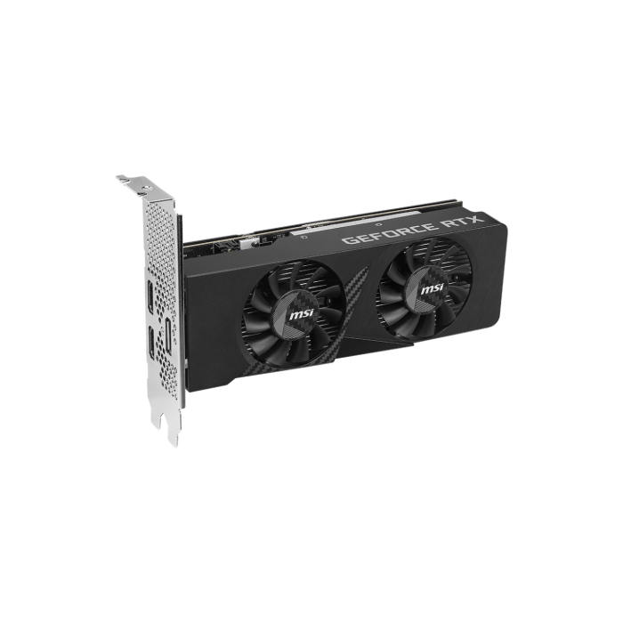 MSI Tarjeta Gráfica GEFORCE RTX 3050 LP E 6G OC NVIDIA 6 GB GDDR6 912-V812-213 2