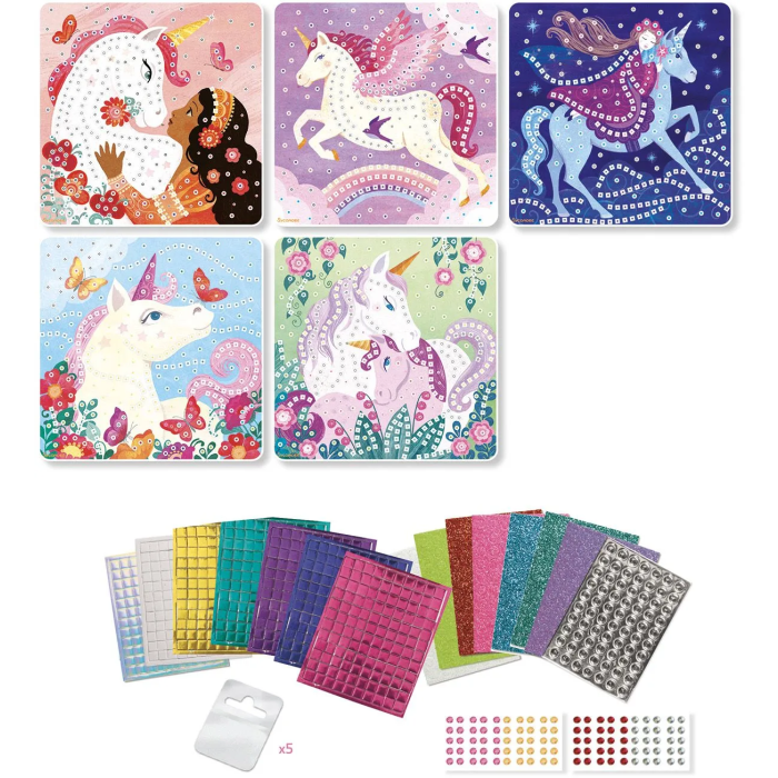 Sycomore Mosaicos AAAPN64951 Stick'N Fun Unicornios Edades 5+ 2