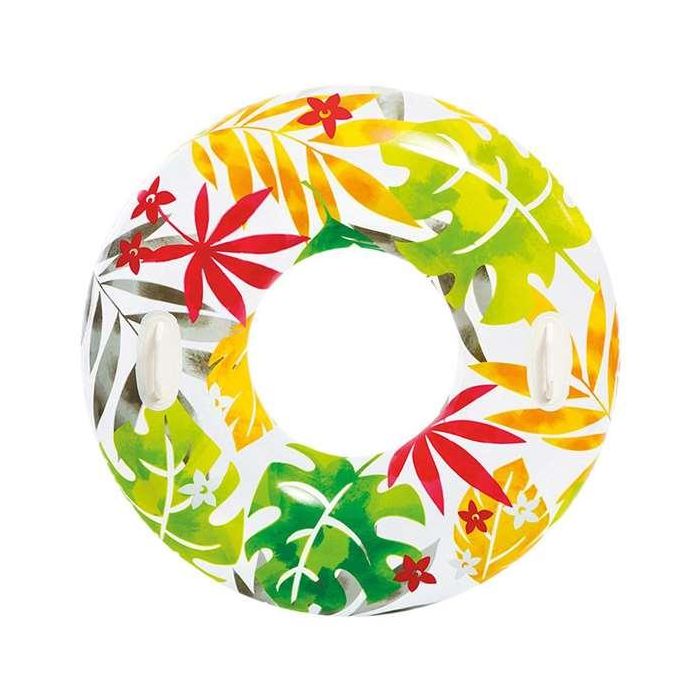 Intex Flotador Rueda Tropical 97 cm con Asas para Niños Mayores de 9 Años - Modelos Surtidos 3