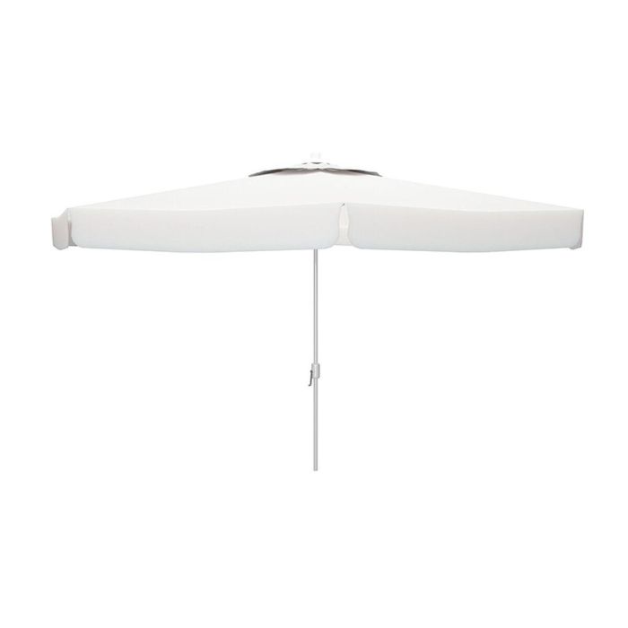 Sombrilla Marbueno Blanco Poliéster Aluminio Ø 300 cm Sombrilla Marbueno Blanco Poliéster Aluminio Ø 300 cm