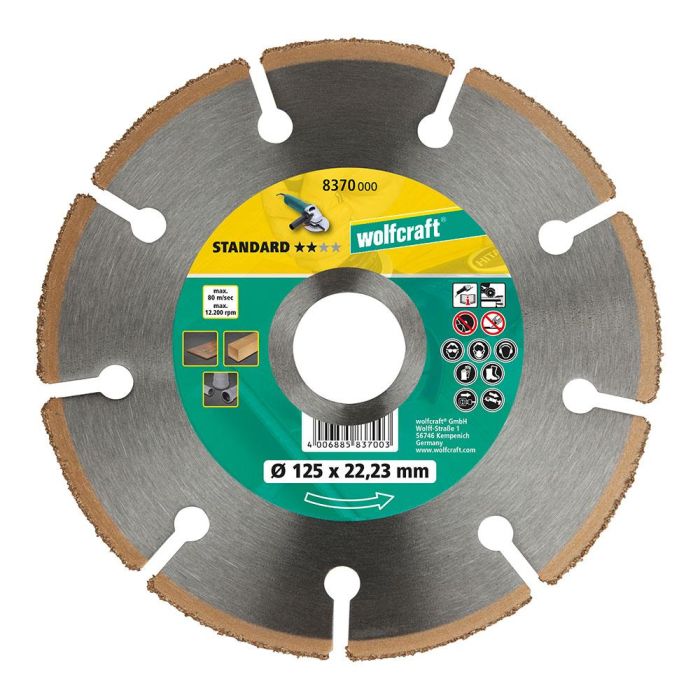 Wolfcraft Disco de corte CT Standard Ø115mm 8369000 para laminado, entarimado y plástico 0 Wolfcraft Disco de corte CT Standard Ø115mm 8369000 para laminado, entarimado y plástico 0