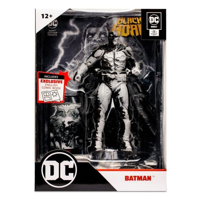 Mcfarlane toys Figura articulada DC Line Art Variant Batman 18 cm con cómic exclusivo 6