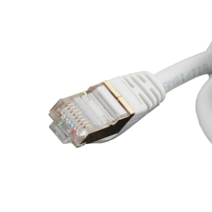 Cable de Red Rígido FTP Categoría 7 iggual IGG318638 Blanco 5 m 0 Cable de Red Rígido FTP Categoría 7 iggual IGG318638 Blanco 5 m 0