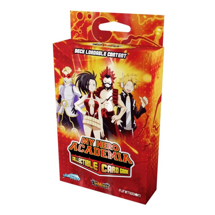 Jasco Games MHA02D Juego de Cartas My Hero Academia Crimson Rampage Coleccionable Inglés