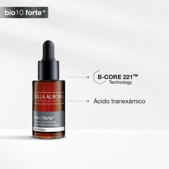 Bella Aurora BIO10 FORTE+ Serum Despigmentante Gotero 30 ml – Elimina Manchas y Recupera la Luminosidad de la Piel 1