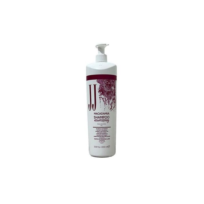 Champú JJ Macadamia Nourishing 350 mL - Nutre y protege cabellos sensibles y apagados Champú JJ Macadamia Nourishing 350 mL - Nutre y protege cabellos sensibles y apagados