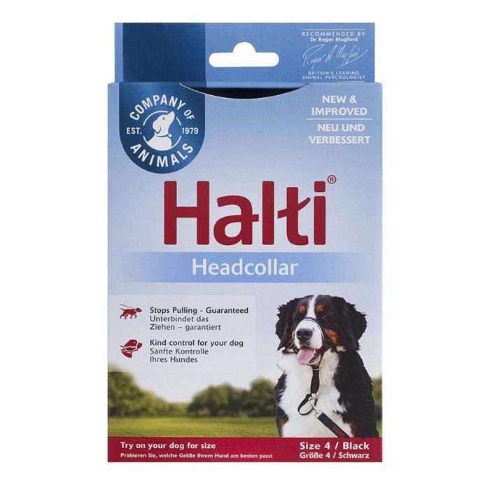 Bozal Halti Headcollar Negro Talla 4 1 Bozal Halti Headcollar Negro Talla 4 1