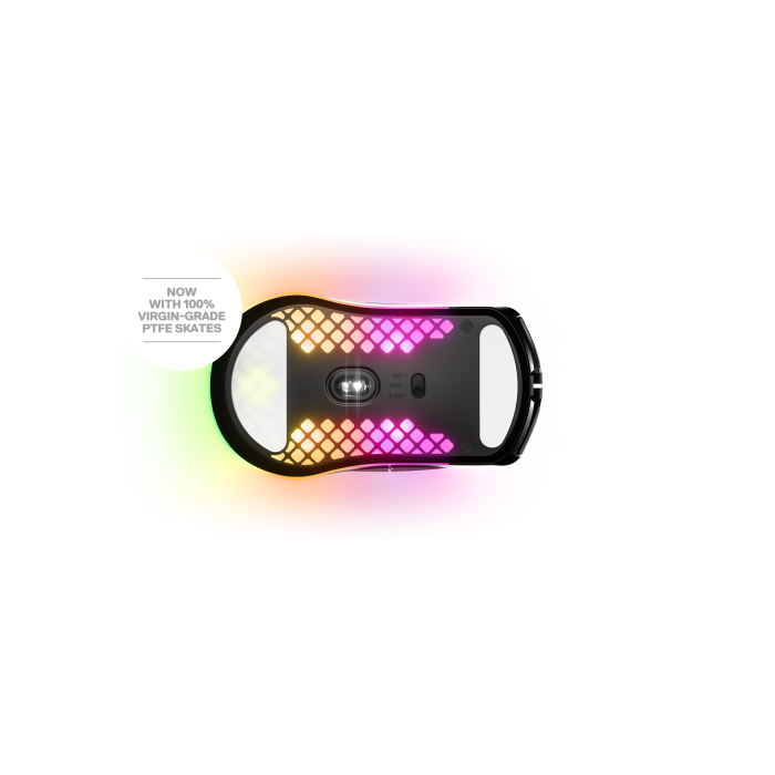 SteelSeries Aerox 3 Wireless Ratón Gaming RF + Bluetooth Óptico 18000 DPI Nº 62612 1 SteelSeries Aerox 3 Wireless Ratón Gaming RF + Bluetooth Óptico 18000 DPI Nº 62612 1