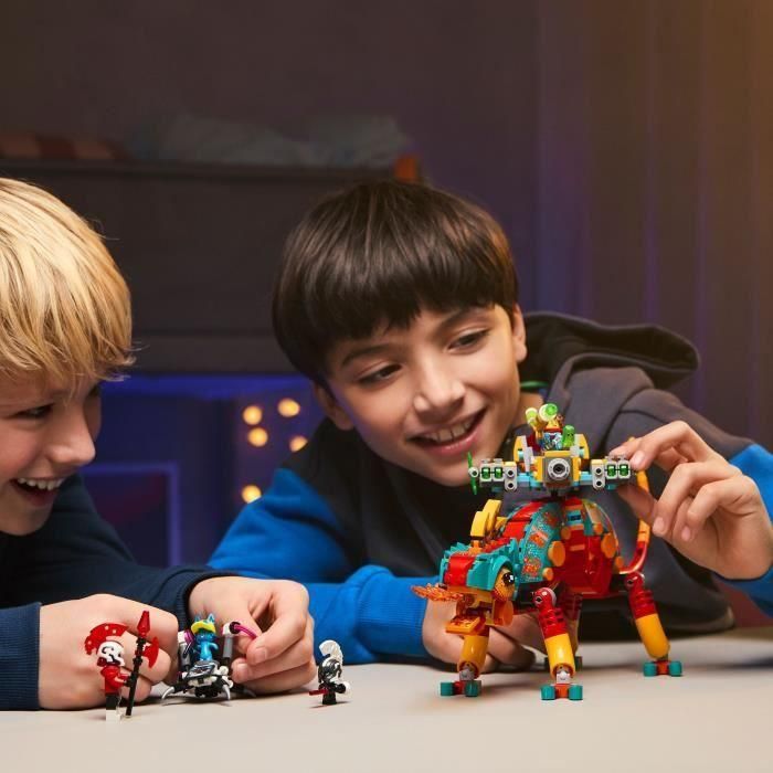 LEGO 71492 DREAMZzz Camaleón Llameante de Mateo, Set de Construcción 2 en 1 Transformable en Guardián o Reactor 4 LEGO 71492 DREAMZzz Camaleón Llameante de Mateo, Set de Construcción 2 en 1 Transformable en Guardián o Reactor 4