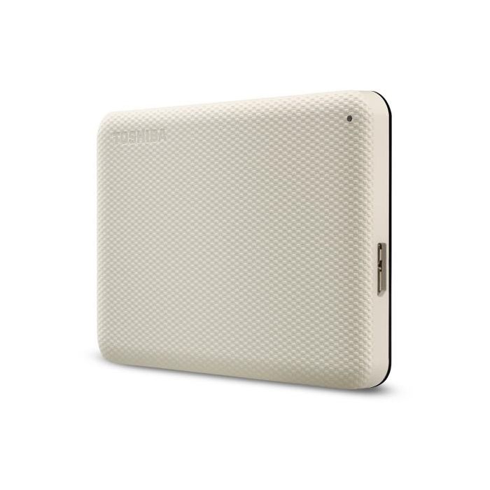 Disco Duro Externo Toshiba CANVIO ADVANCE Beige Blanco 4 TB USB 3.2 Gen 1 2 Disco Duro Externo Toshiba CANVIO ADVANCE Beige Blanco 4 TB USB 3.2 Gen 1 2