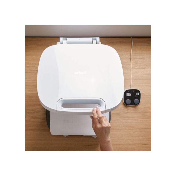 Cricut 2008880 Autopress Blanco 380 x 300 mm 205 °C con Pantalla Incorporada 3