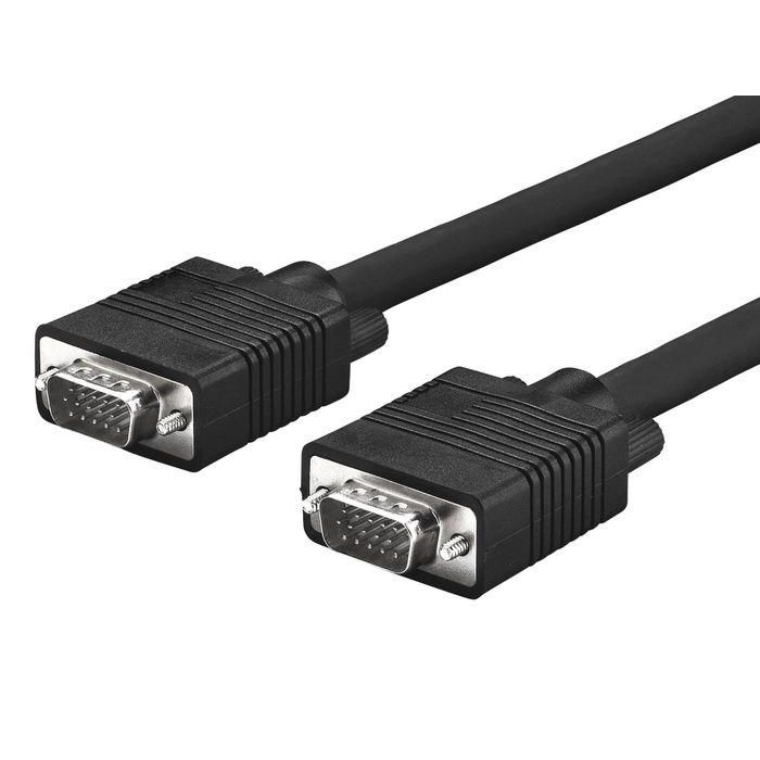 MicroConnect Cable de Monitor SVGA HD15 Full HD 3m