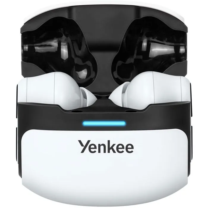 Yenkee Auriculares Inalámbricos Recargables TWS EVEPODS PRO YHP 09BT WE 4
