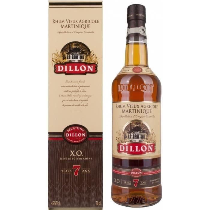 Ron añejo Dillon 7 años 45° 70cl 2