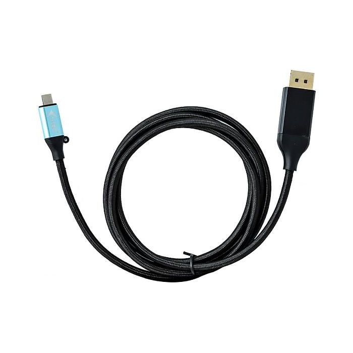 Adaptador USB C a DisplayPort i-Tec C31CBLDP60HZ2M 4K Ultra HD Negro