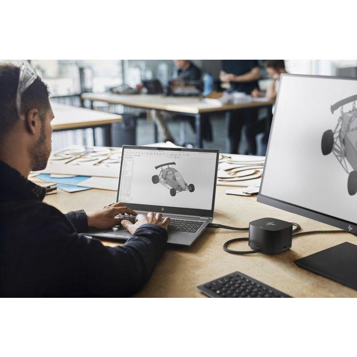 HP Thunderbolt Dock 280W G4 con Cable Combo - Base de Conexión USB-C Thunderbolt 4 para Múltiples Sistemas Operativos y hasta Cuatro Pantallas 4K 13 HP Thunderbolt Dock 280W G4 con Cable Combo - Base de Conexión USB-C Thunderbolt 4 para Múltiples Sistemas Operativos y hasta Cuatro Pantallas 4K 13