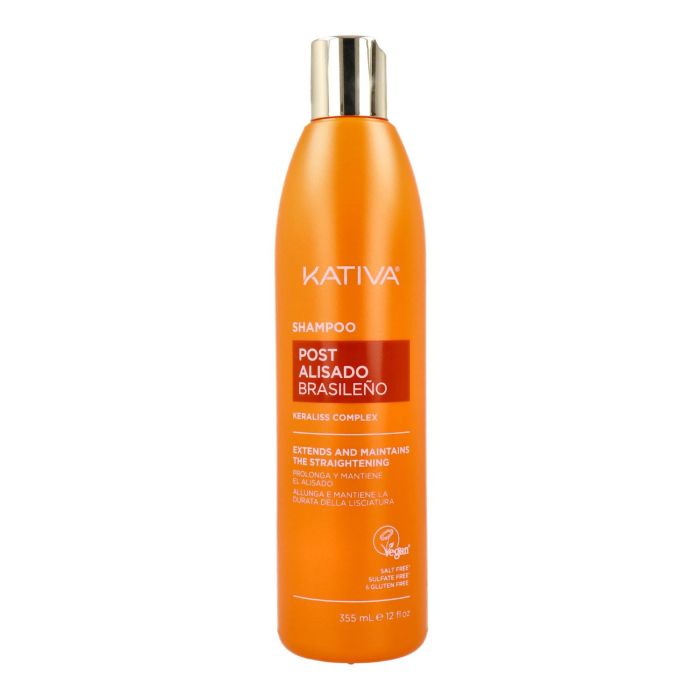 Kativa Keratin Post Alisado Shampoo 355 mL