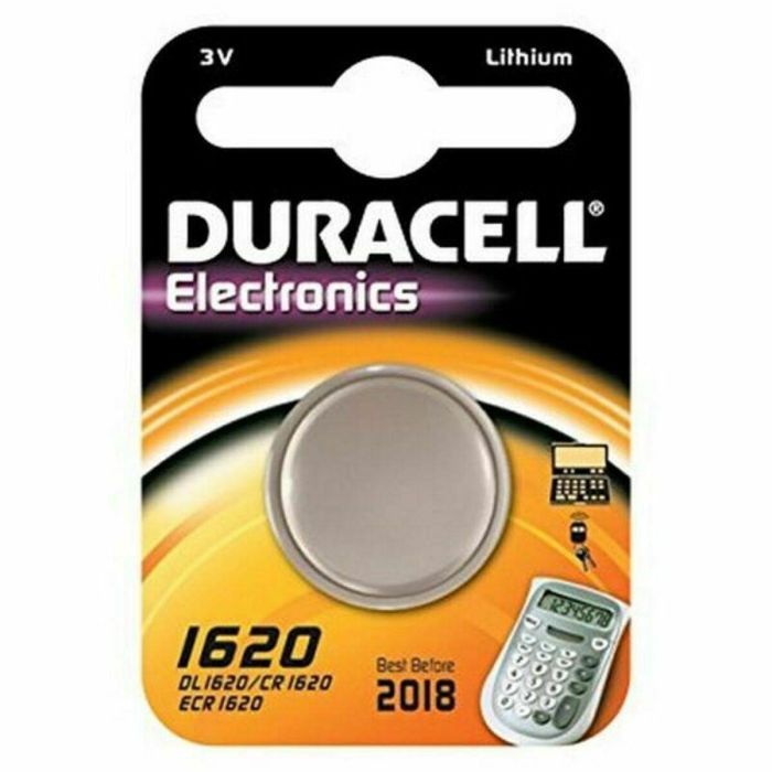 Pila de Botón de Litio DURACELL DL1620 3 V (10 Unidades) 11
