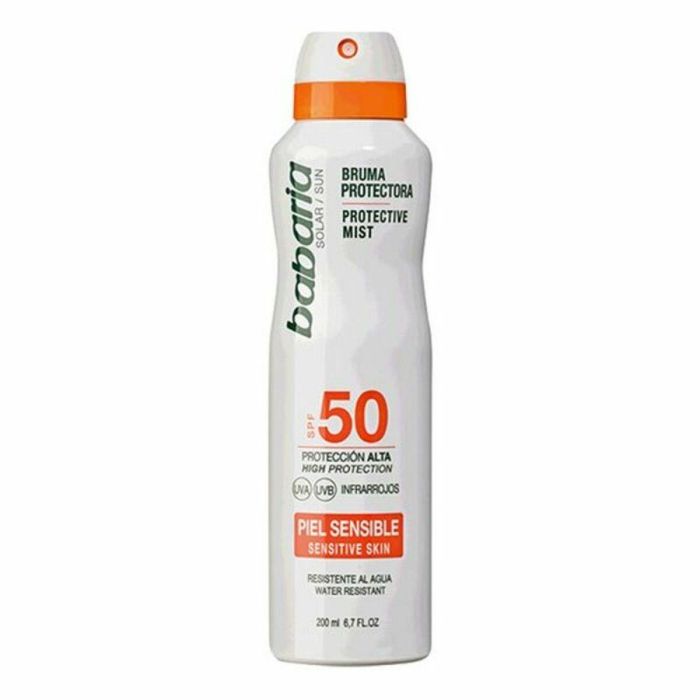 Bruma Solar Protectora Babaria Spf 50 (200 ml) Piel Sensible 50 (200 ml)