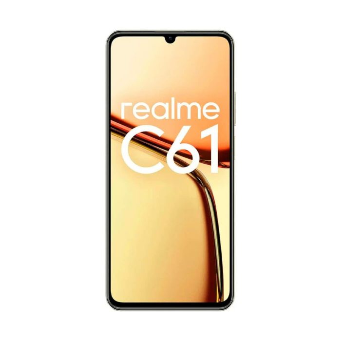 Smartphone Realme C61 6,74" Unisoc TigerT612 6 GB RAM 128 GB Dorado 4 Smartphone Realme C61 6,74" Unisoc TigerT612 6 GB RAM 128 GB Dorado 4