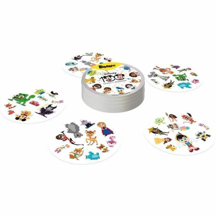 Zygomatic ASM3558380099390 Dobble: Disney 100 años - Juego de Mesa Familiar, 5 Minijuegos, a partir de 6 años 3 Zygomatic ASM3558380099390 Dobble: Disney 100 años - Juego de Mesa Familiar, 5 Minijuegos, a partir de 6 años 3