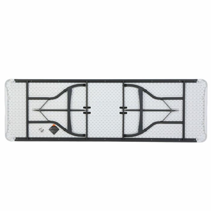 Mesa Plegable Lifetime Blanco 244 x 74 x 76 cm 5 Mesa Plegable Lifetime Blanco 244 x 74 x 76 cm 5