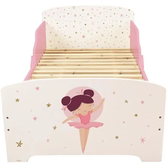 Fun House Cama con caja de listones Spring - Ballerina Dancer - 140 x 70 cm 1