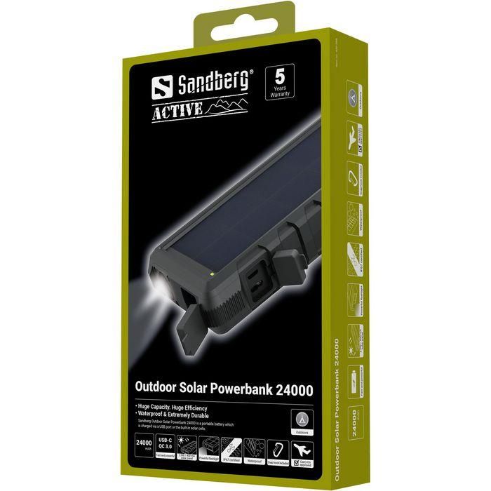 Sandberg Outdoor Solar Powerbank 24000 4 Sandberg Outdoor Solar Powerbank 24000 4