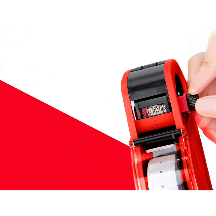 Q-connect KF00712 Etiquetas Blanca 21x12 mm Lisa Rollo 1000 Etiquetas para Etiquetadora 6