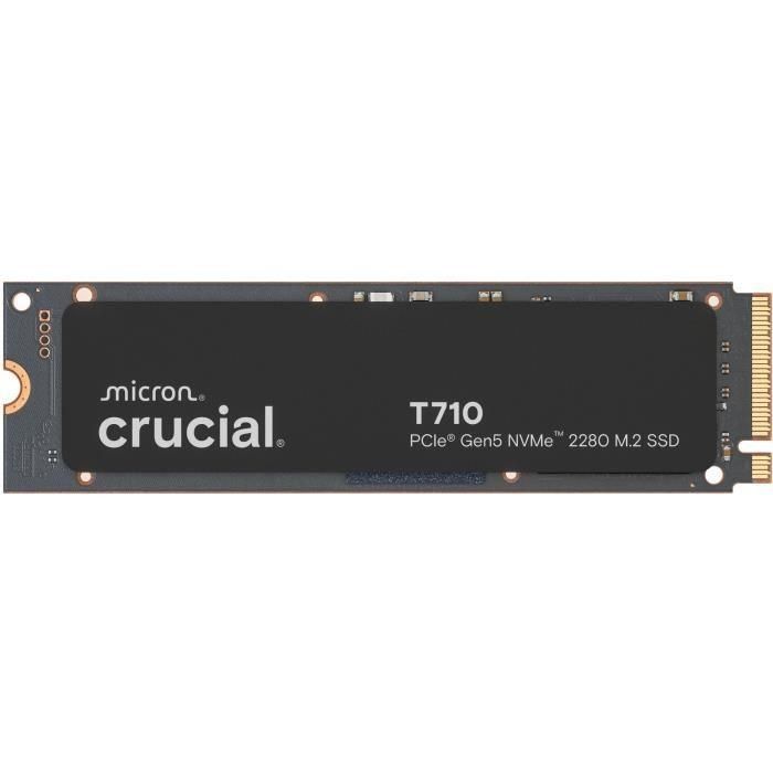 CRUCIAL - SSD interno - T710 - 4 TB - PCIe Gen5 NVMe M.2 2