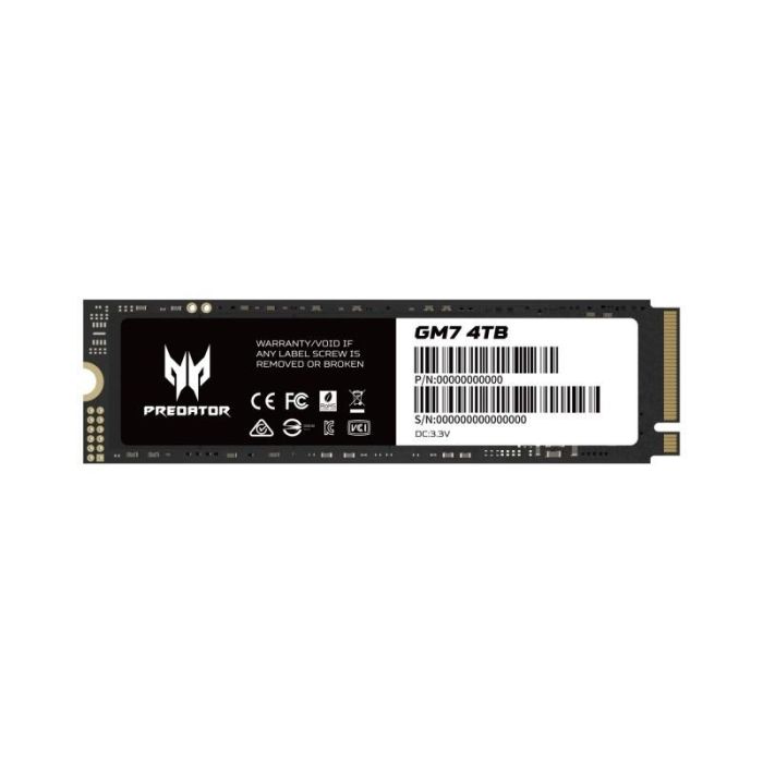 Disco Duro Acer BL.9BWWR.120 4 TB SSD 1 Disco Duro Acer BL.9BWWR.120 4 TB SSD 1