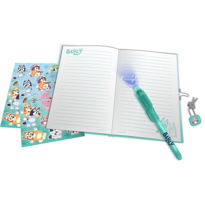 Diario + Boligrafo magico Bluey 1 Diario + Boligrafo magico Bluey 1